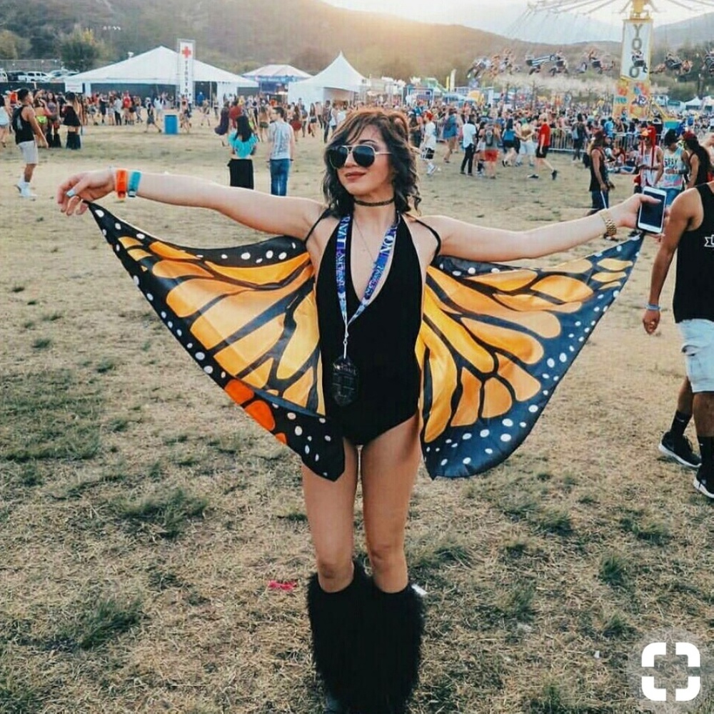 Rave Butterfly wings. EDM
